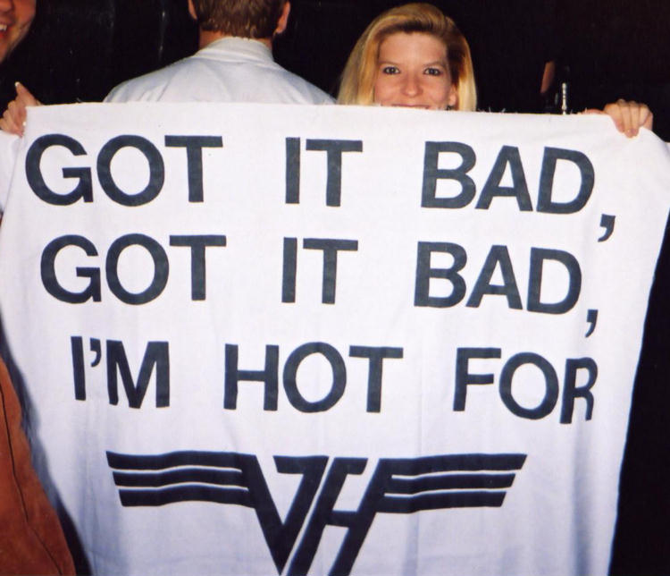 hot for Van Halen