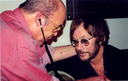 Warren Zevon and his doctor - Dr Hunter S Thompson