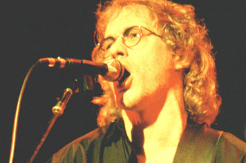 Warren Zevon in golden light