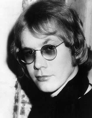 Warren Zevon black and white headshot