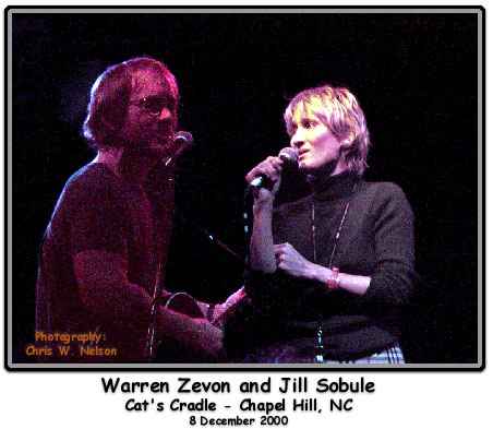 Warren Zevon and Jill Sobule photo