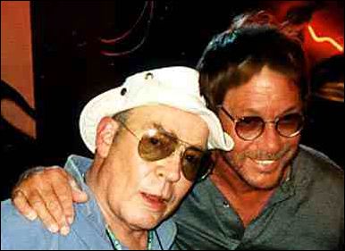 Hunter S Thompson and Warren Zevon