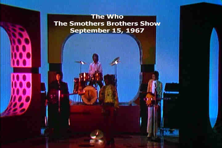 The Who on The Smothers Brothers Show, 1967 picture