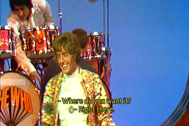 Roger Daltrey laughs