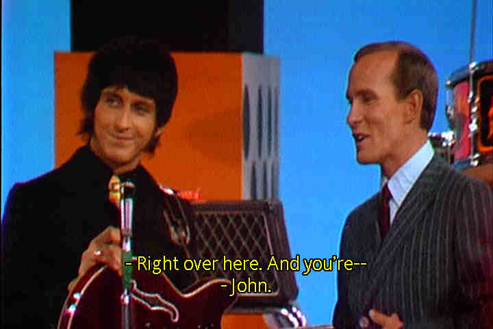John Entwistle and Tommy Smothers