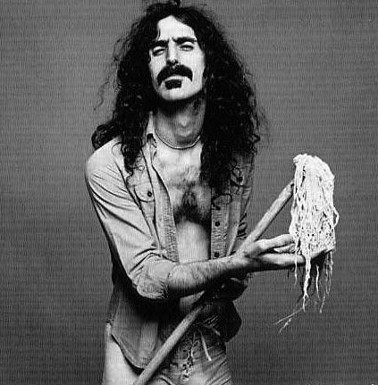 Frank Zappa feels passionate about his mop