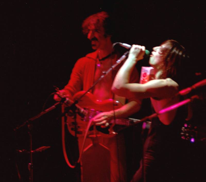 Frank Zappa concert photo