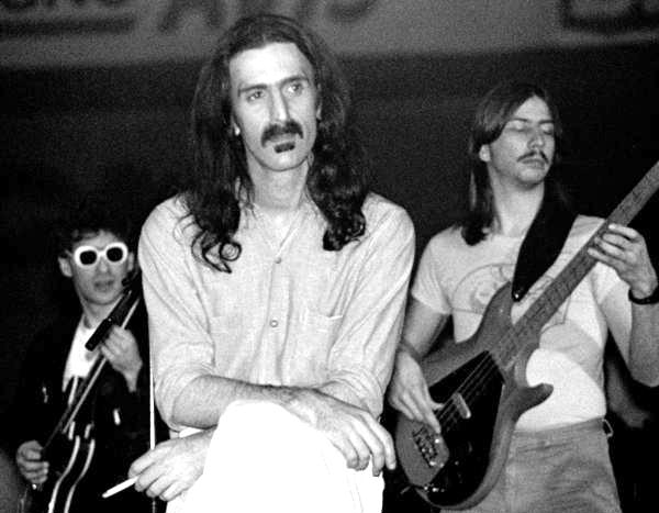 Frank Zappa on stage in Zurich, 1979 photo