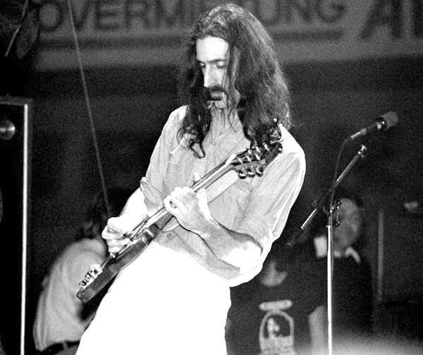 Frank Zappa concentrating on business