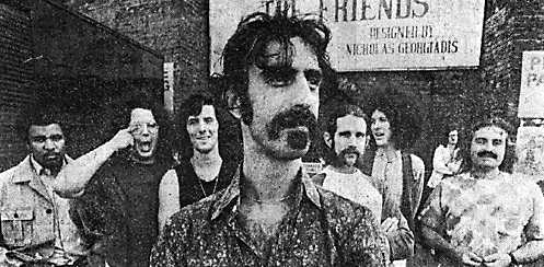 Frank Zappa at the Bath Festival, 1970