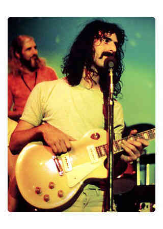 frank zappa on stage