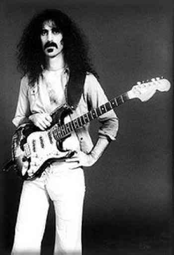 Frank Zappa, long haired freak