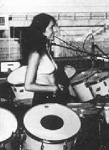 Ruth Underwood playing drums