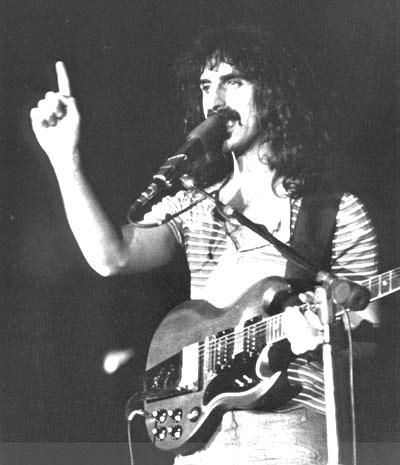 Francis Vincent Zappa's got one thing to say