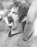 Frank Zappa lets out a yell