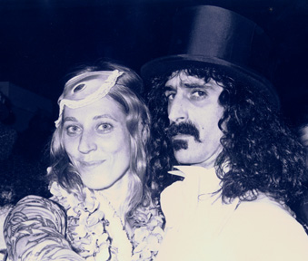 Dagmar and Frank Zappa