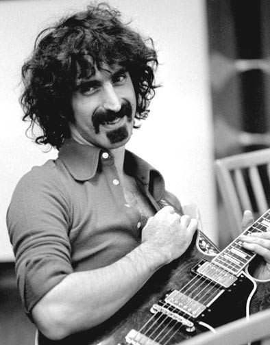 smiling Frank Zappa