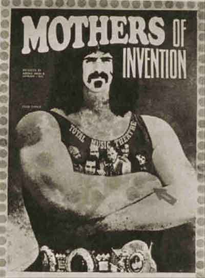 muscle bound Frank Zappa