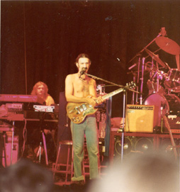Frank Zappa in Stockholm, Sweden, 1978 photo