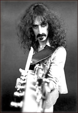Frank Zappa and his guitar