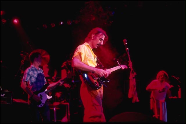 Francis Vincent Zappa on stage