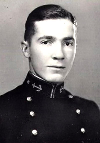 handsome young Robert Anson Heinlein, 1929 yearbook photo