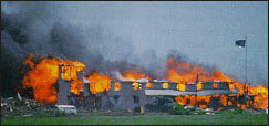 ATF burning a church