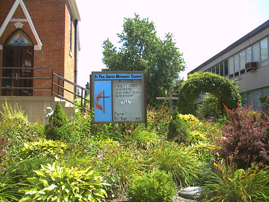 church garden