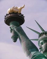 the torch of liberty