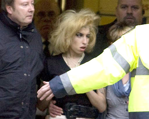 Amy Winehouse entering rehab