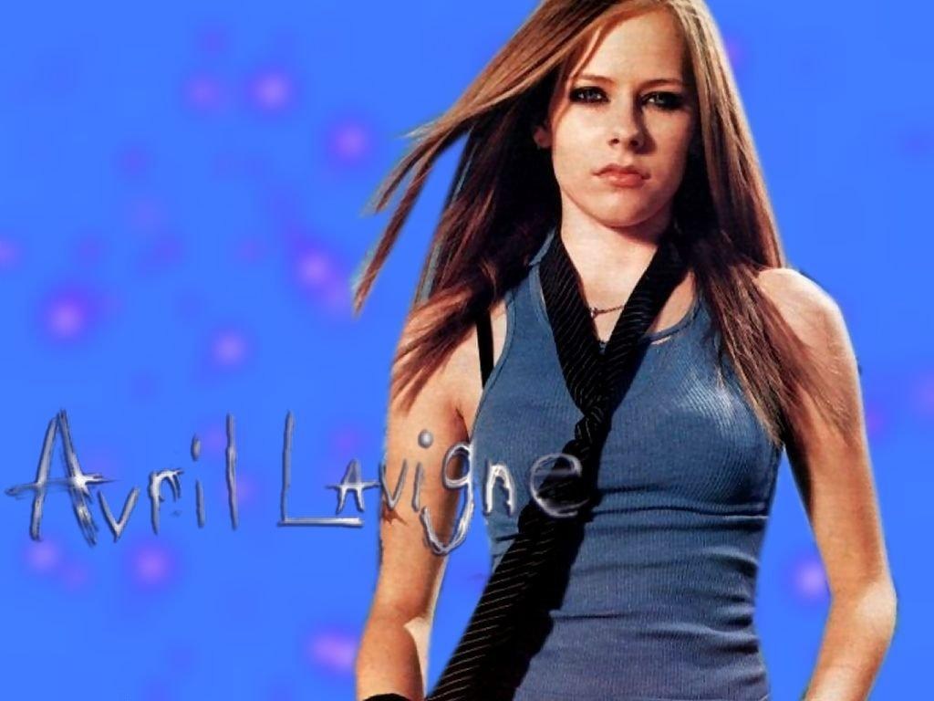Avril Lavigne tie wallpaper background image