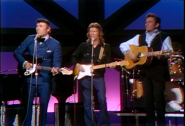 Carl Perkins, Eric Clapton and Johnny Cash - 1970 image