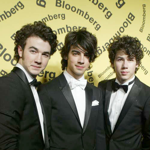 the Jonas Brothers - Nick Jonas, Joe Jonas and Kevin Jonas