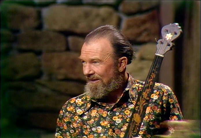 1970 image of Pete Seeger