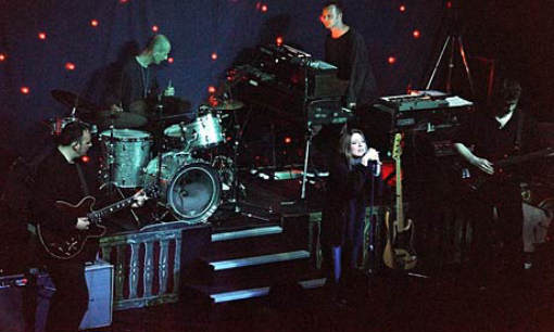 Portishead on stage