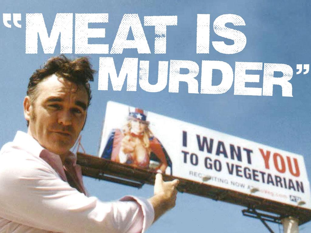 Morrissey Meat Is Murder billboard