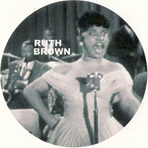 r&b great Ruth Brown belting one out